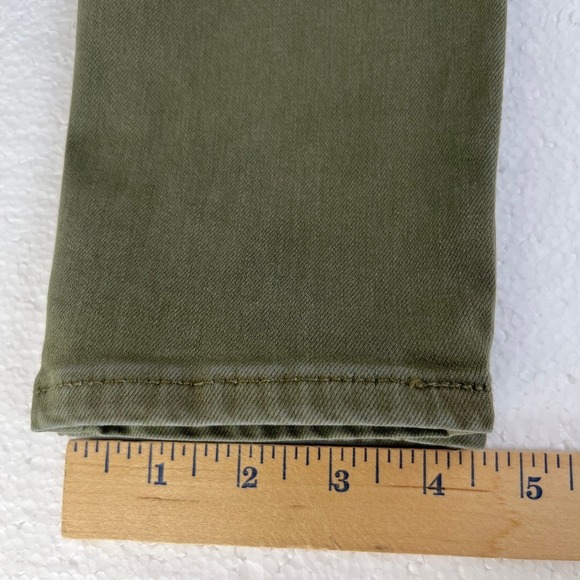 Old Navy RockStar Skinny Jeans Womens 4 Regular Olive Green Mid-Rise - Picture 7 of 8